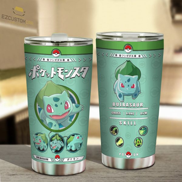 bulbasaur travel mug ideal tumbler for your pokemon collections kwmge