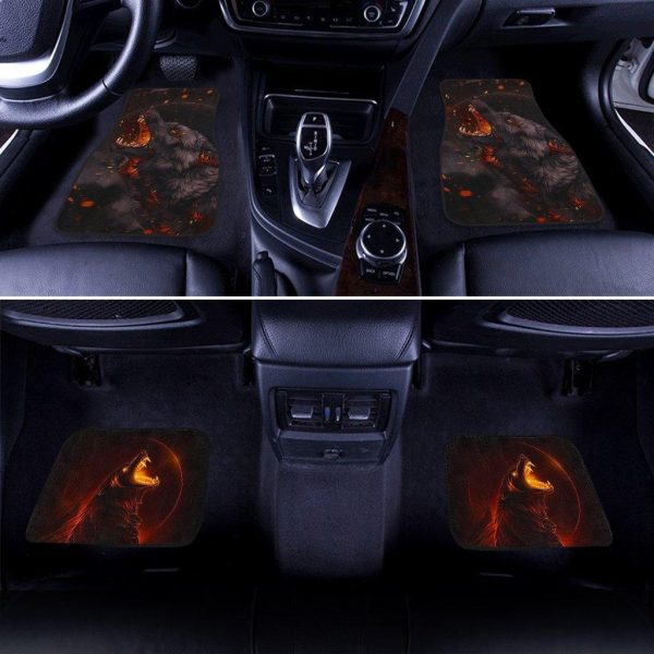 burning up wolf car floor mats j5prw