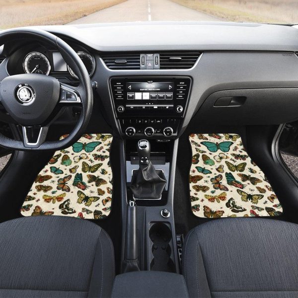 Crocodile Skin Pattern Car Floor Mats