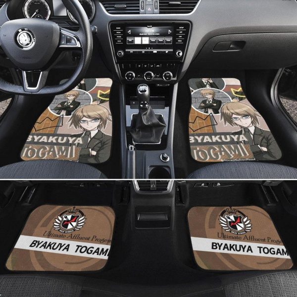 byakuya car floor mats danganronpa anime car accessories tabyo
