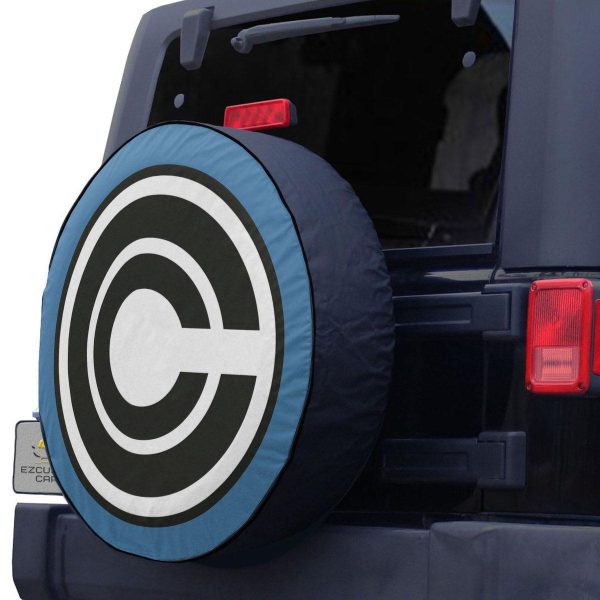 capsule corp symbols spare tire cover custom dragon ball anime car accessories m5fmn
