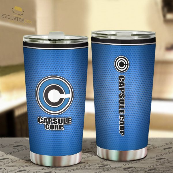 Capsule Corp Travel Mug – Ideal Tumbler for Your Dragon Ball Collections