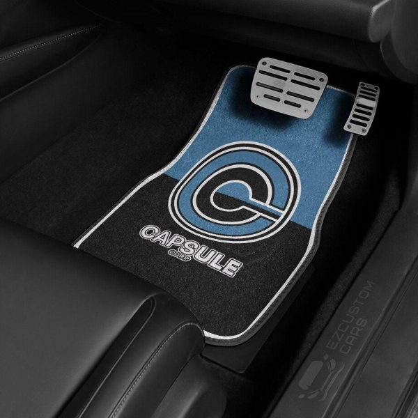 capsule corps dragon ball car accessories custom anime car floor mats hvsrv