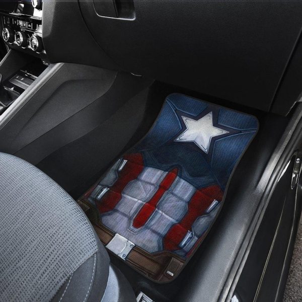 captain american uniform car floor mats custom hby83