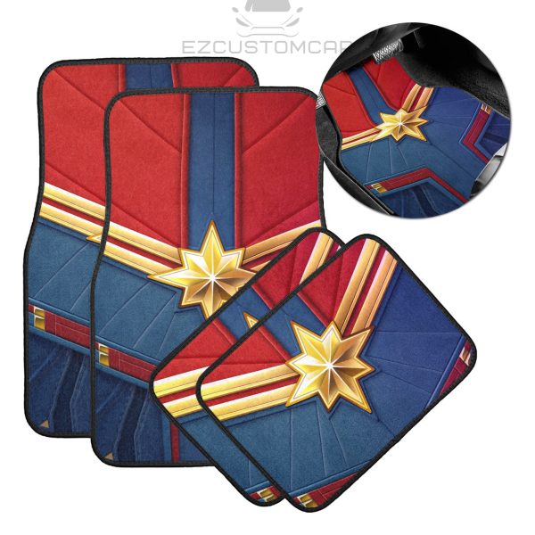 Captain Marvel Avengers Car Floor Mats