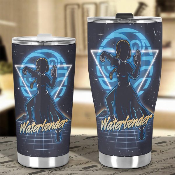 car accessories avatar the last airbender anime custom tumbler cup katara e4ti2