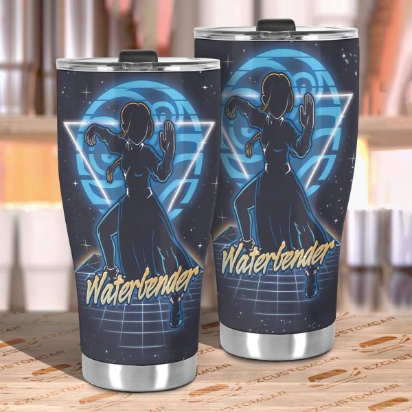 car accessories avatar the last airbender anime custom tumbler cup katara lao7x