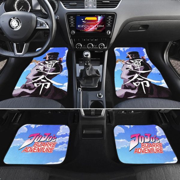 car floor mats custom jojos bizarre adventure anime car accessories main character wphzh