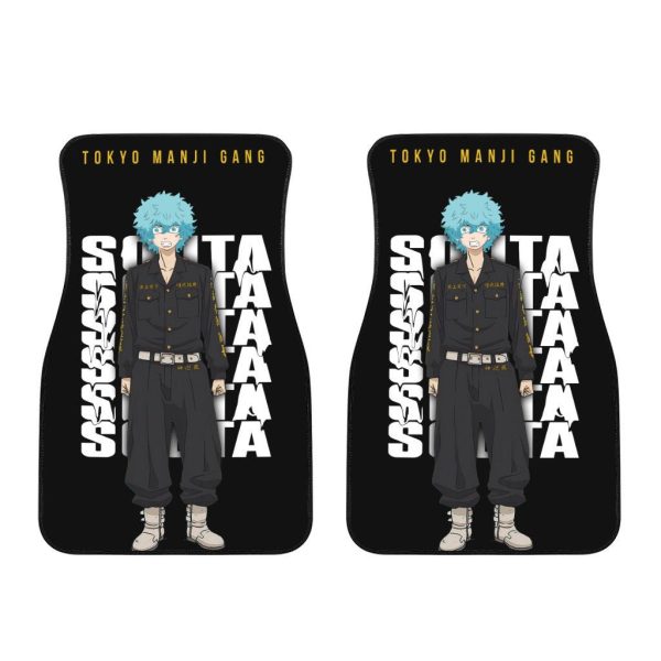 car floor mats custom manji gang tokyo revengers anime car accessories 7sr3u