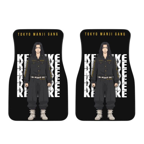 Car Floor Mats Custom Tokyo Revengers Anime Car Accessories Manji Gang