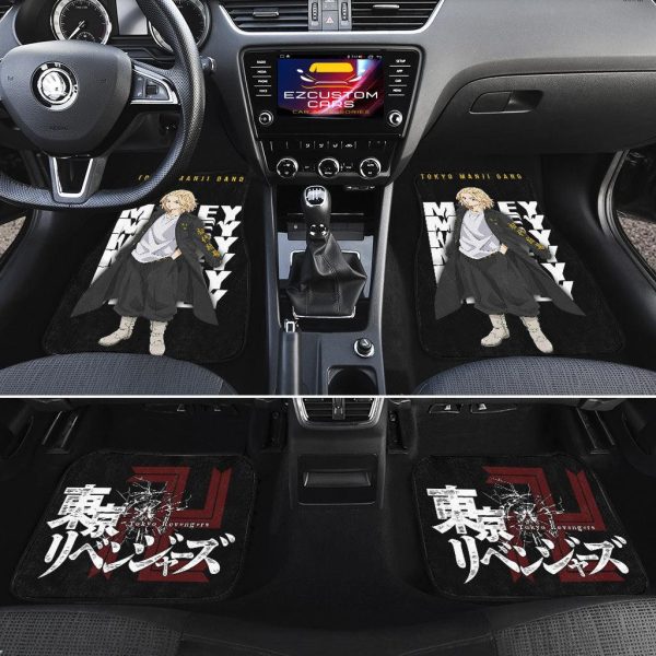 car floor mats tokyo manji gang anime custom car accessories dowwd