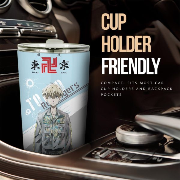 Car Tumbler Cup Chifuyu Custom Tokyo Revenger Anime Car Accessories