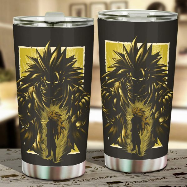 Broly Car Tumbler Cup Custom Dragon Ball Anime Car Accessories