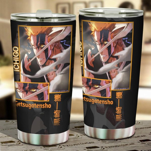 car tumbler cup custom ichigo bleach anime car accessories 5ncng
