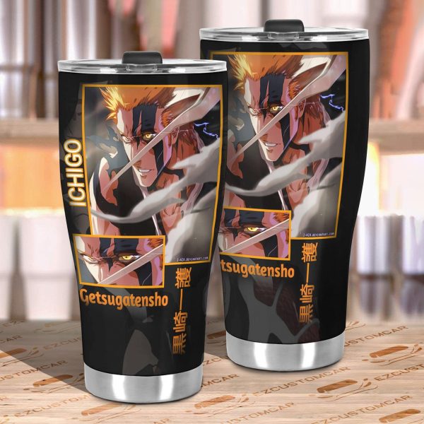 car tumbler cup custom ichigo bleach anime car accessories gatsp