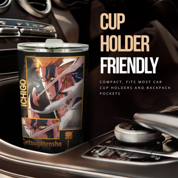 Ichiro Car Tumbler Cup Custom Bleach Anime Car Accessories