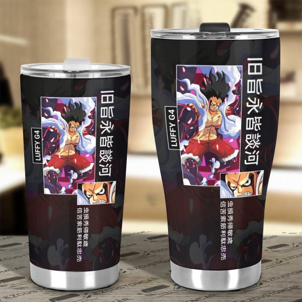 car tumbler cup custom one piece anime car accessories luffy ggzbh