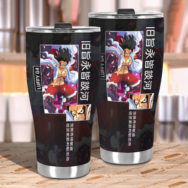 car tumbler cup custom one piece anime car accessories luffy w9nfx
