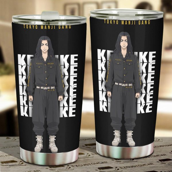 Car Tumbler Cup Custom Manji Gang Tokyo Revenger Anime Car Accessories
