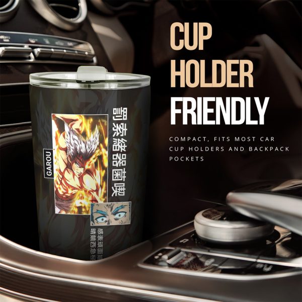 car tumbler cup garou custom one punch man anime car accessories txl7z