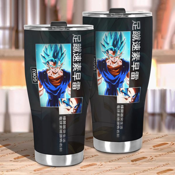 car tumbler cup goku custom dragon ball anime car accessories wopwa
