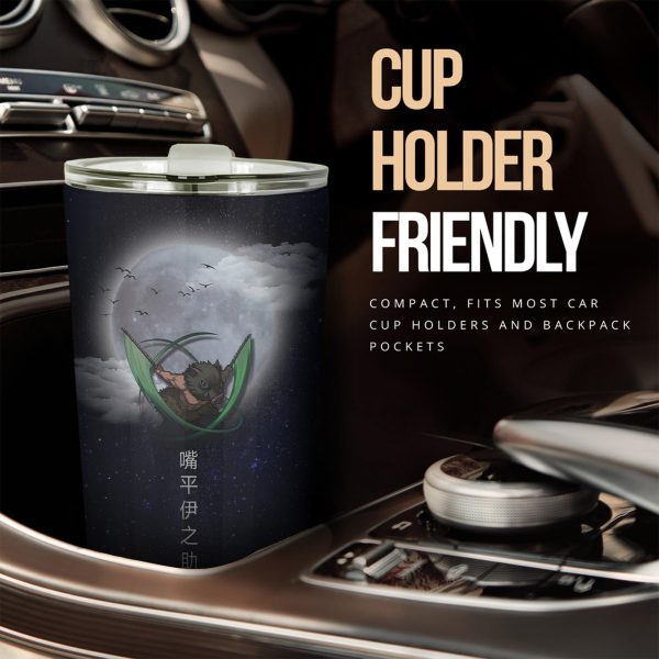 car tumbler cup hashibira inosuke custom demon slayers anime car accessories 7klah