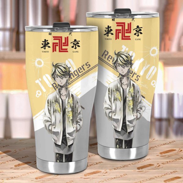 car tumbler cup kazutora custom tokyo revenger anime car accessories ikgbq