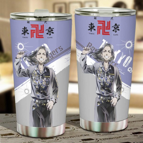 Car Tumbler Cup Takashi Custom Tokyo Revenger Anime Car Accessories