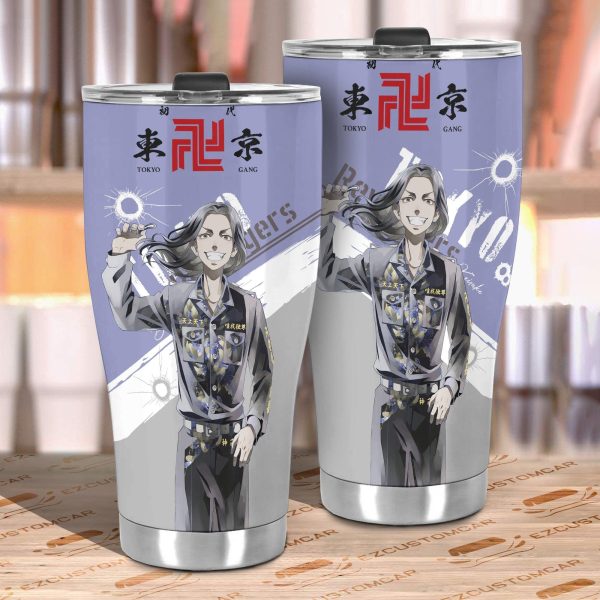car tumbler cup keisuke custom tokyo revenger anime car accessories qnoh4
