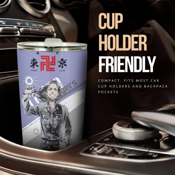 Car Tumbler Cup Keisuke Custom Tokyo Revenger Anime Car Accessories