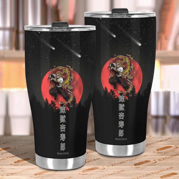 car tumbler cup kyojuro rengoku custom demon slayers anime car accessories dnf3o
