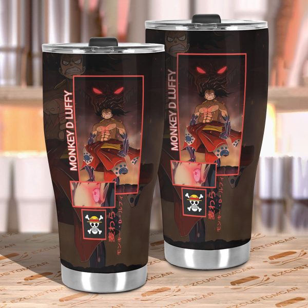 car tumbler cup luffy custom one piece anime car accessories o23bm