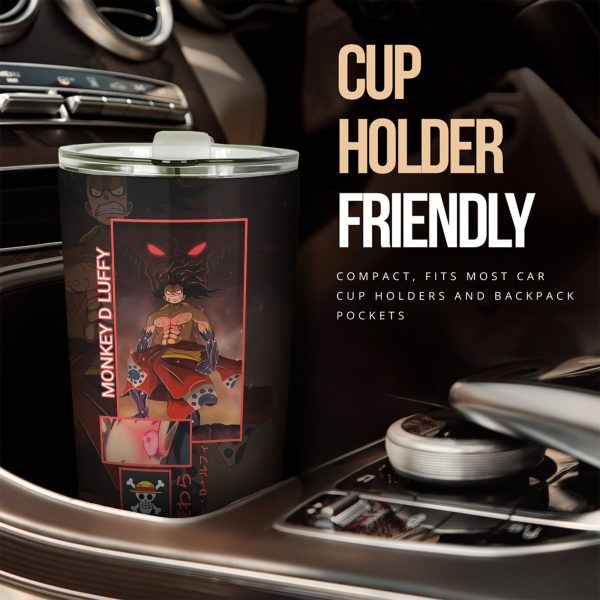 car tumbler cup luffy custom one piece anime car accessories sgppu