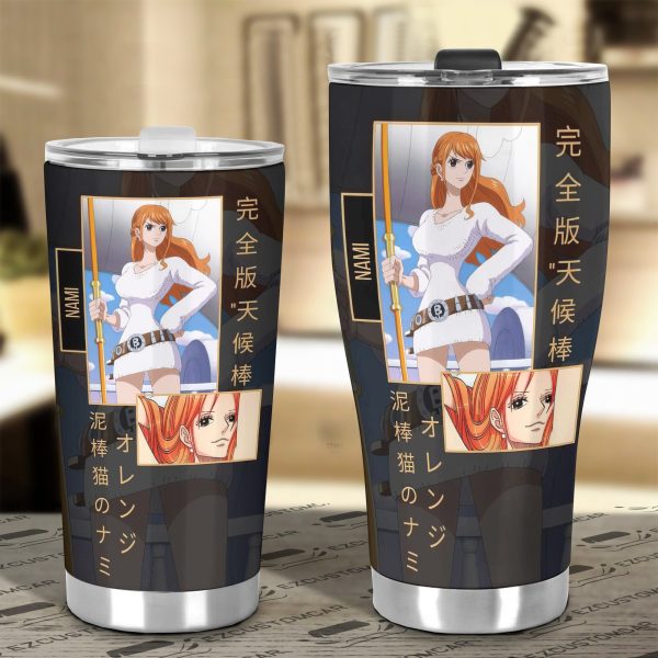 car tumbler cup nami custom one piece anime car accessories ewsww