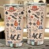 Car Tumbler Cup Portgas D. Ace Custom One Piece Anime Car Accessories