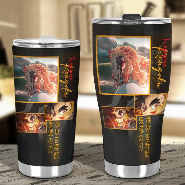 car tumbler cup rengoku custom demon slayers anime car accessories t4mpb