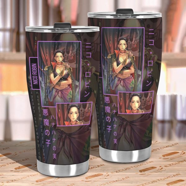 car tumbler cup robin custom one piece anime car accessories ps71n