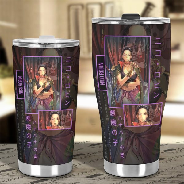 car tumbler cup robin custom one piece anime car accessories sqaiq