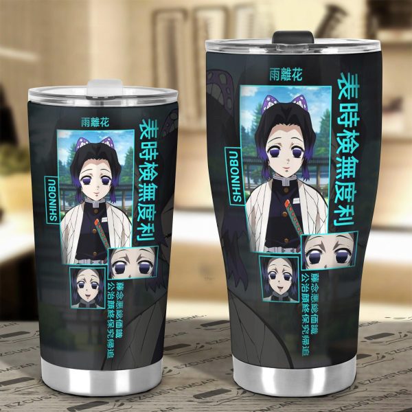 car tumbler cup shinobu kocho custom demon slayers anime car accessories b9anx