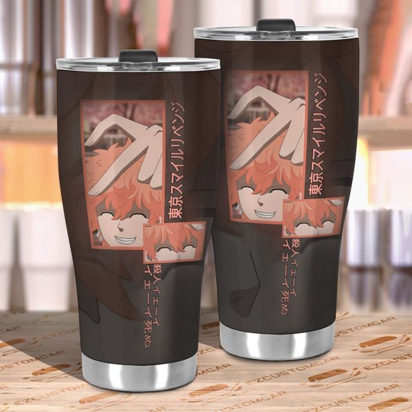car tumbler cup smailey custom tokyo revenger anime car accessories 9lwmr