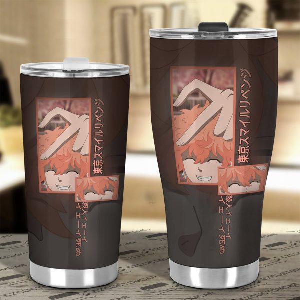 car tumbler cup smailey custom tokyo revenger anime car accessories x38zr