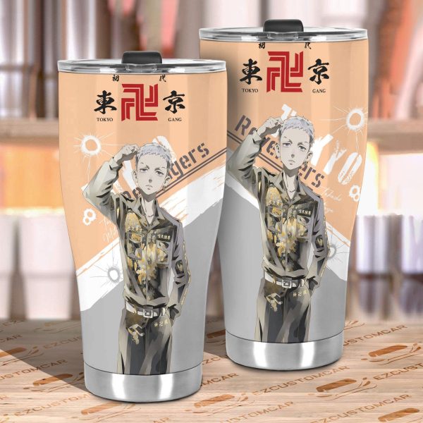 car tumbler cup takashi custom tokyo revenger anime car accessories 4zjgm