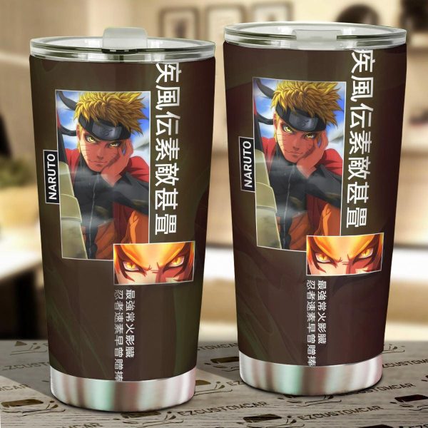 Car Tumblers Cup Naruto Uzumaki Custom Naruto Anime Car Accessories