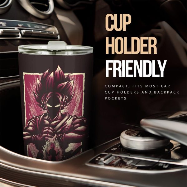 Car Tumbler Cup Vegeta Custom Dragon Ball Anime Car Accessories
