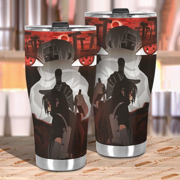 car tumblers cup itachi uchiha custom naruto anime car accessories 6d9as