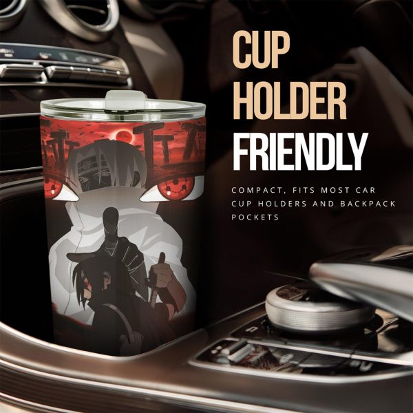 Car Tumblers Cup Itachi Uchiha Custom Naruto Anime Car Accessories
