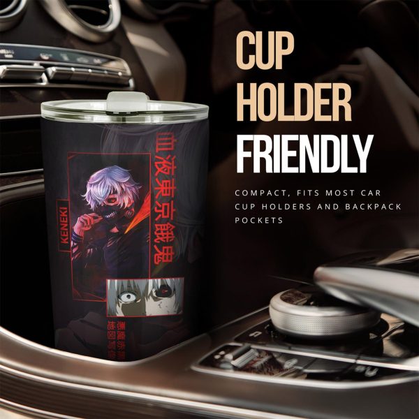 Tokyo Ghoul Car Accessories Anime Car Tumblers Cup Ken Kaneki