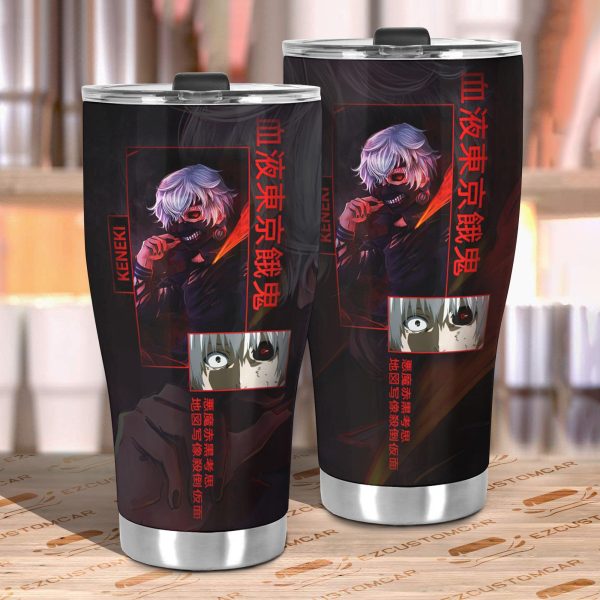 car tumblers cup kaneki ken custom tokyo ghoul anime car accessories cvqte