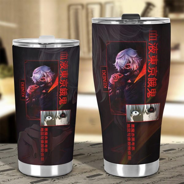 car tumblers cup kaneki ken custom tokyo ghoul anime car accessories ooqpj