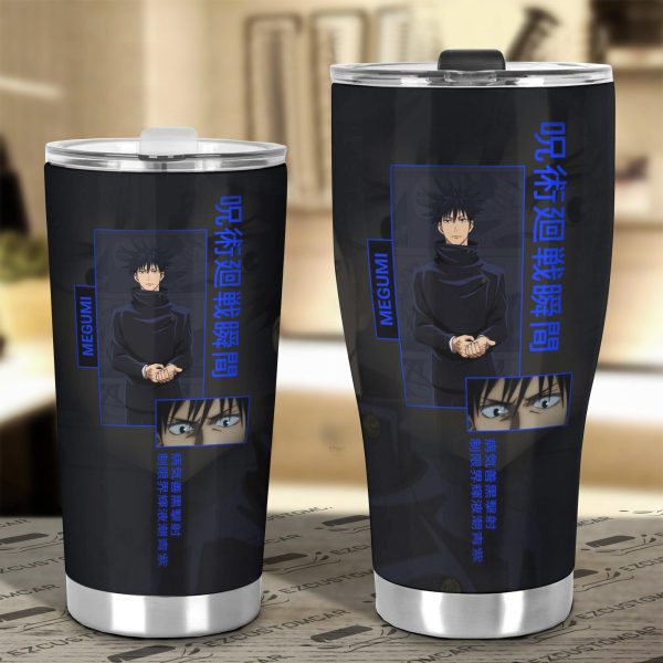 car tumblers cup megumi fushiguro custom jujutsu kaisen anime car accessories j9dj1